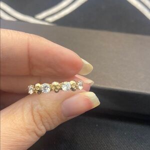 skull and diamond gold ring